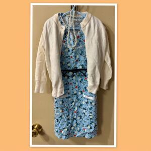 Old Lady Dress Up for Kids - 100th Day School Granny Wig Accessories Outfit